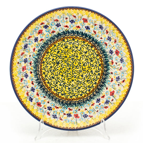 Talerz obiadowy 26 cm WK77 żółta łączka