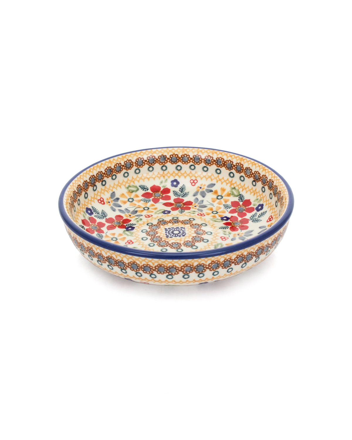 Miska Pasta 17 cm 0,35 l DPLC kwiaty