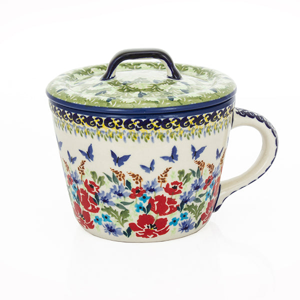 Smalcówka mała ceramiczna JZ71 łąka