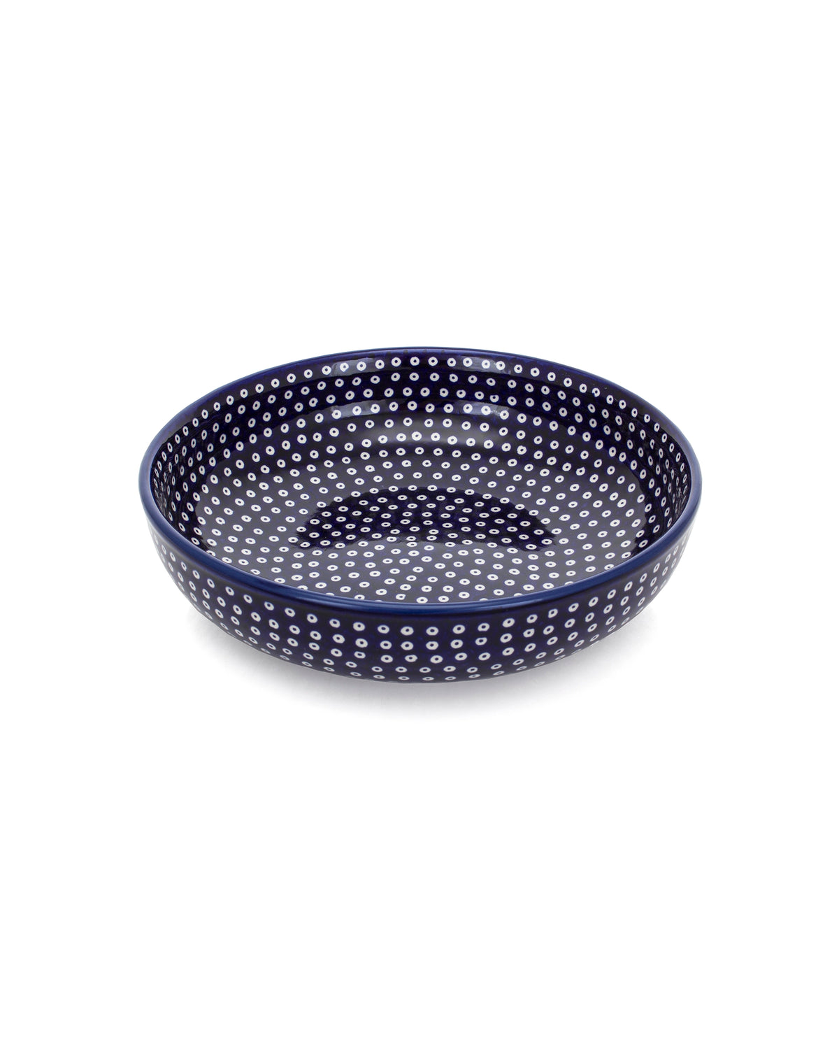 Miska Pasta granatowa 17 70MI w kropki